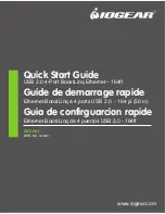 Предварительный просмотр 1 страницы IOGear GUCE64 Quick Start Manual