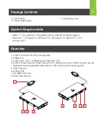 Предварительный просмотр 2 страницы IOGear GUD3C06 Quick Start Manual