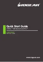 IOGear GUD3C8K2P Quick Start Manual preview