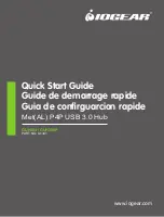 IOGear GUH304 Quick Start Manual preview