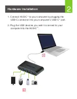 Preview for 3 page of IOGear GUH3C14 Quick Start Manual