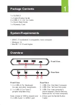 Предварительный просмотр 2 страницы IOGear GUS4C2 Quick Start Manual