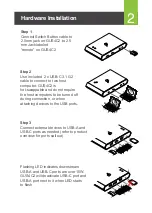 Предварительный просмотр 3 страницы IOGear GUS4C2 Quick Start Manual