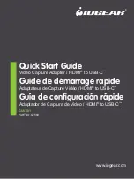 Предварительный просмотр 1 страницы IOGear GUV301 Quick Start Manual