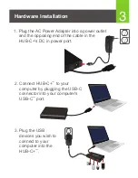 Preview for 4 page of IOGear HUB-C+ Quick Start Manual