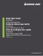 Предварительный просмотр 1 страницы IOGear KORONA GME631 Quick Start Manual