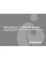 Предварительный просмотр 1 страницы IOGear MiniView Micro Audio GCS614A Installation Manual