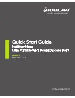 Preview for 1 page of IOGear NetShair Nano GWPAP1 Q1376 Quick Start Manual