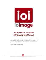 Preview for 1 page of ioi trk100 Installation Manual