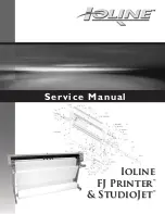 Ioline FJ Printer Service Manual предпросмотр