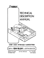 Iomega ALPHA 10.5H Technical Description Manual preview