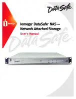 Preview for 1 page of Iomega DataSafe Network Device User Manual