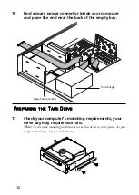 Preview for 12 page of Iomega Ditto Tape Drive Installation Manual