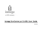 Iomega StorCenter px12-400r User Manual preview