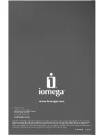 Предварительный просмотр 24 страницы Iomega UltraMax 33558 Quick Start Manual