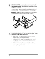 Предварительный просмотр 4 страницы Iomega ZIP drive 100 Installation Manual