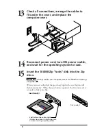 Предварительный просмотр 10 страницы Iomega ZIP drive 100 Installation Manual