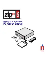 Preview for 1 page of Iomega ZipCD 650 Quick Install Manual