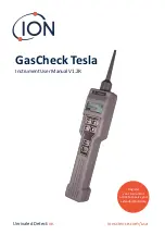 ion science GasCheck Tesla Instrument User Manual preview