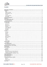 Preview for 4 page of ion science GasCheck Tesla Instrument User Manual