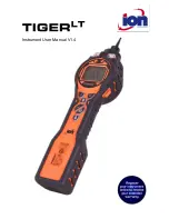 Preview for 1 page of ion science TIGER LT User Manual