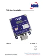 Preview for 1 page of ion science TVOC User Manual