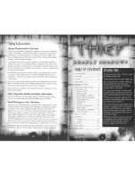 Preview for 2 page of Ion Storm THIEF 3-DEADLY SHADOWS Manual