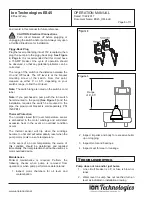 Предварительный просмотр 6 страницы Ion Technologies ES45M-1 Operation Manuals