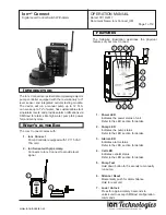 Ion Technologies Ion+ Connect Operation Manual предпросмотр