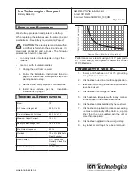 Preview for 7 page of Ion Technologies Sumpro Operation Manual