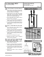 Предварительный просмотр 3 страницы Ion Technologies WC33 Operation Manual