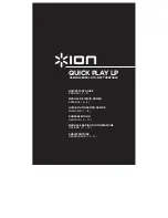 ION 0812715011406 Quick Start Manual preview