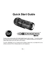 Preview for 2 page of ION Camocam Wi-Fi Quick Start Manual