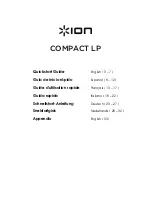 Preview for 1 page of ION COMPACT LP Quick Start Manual