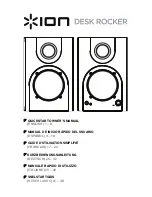 ION DESK ROCKER Owner'S Manual предпросмотр