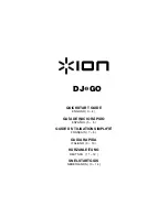 Preview for 1 page of ION DJ2GO Quick Start Manual