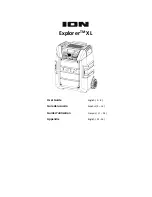 Preview for 1 page of ION Explorer XL User Manual