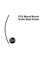 ION FCS Board Mount Quick Start Manual preview