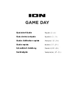 ION Game Day Quick Start Manual preview