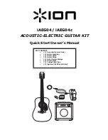 Preview for 1 page of ION iAEG04 Quick Start Owner'S Manual