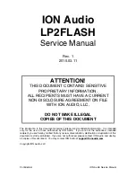 Preview for 1 page of ION LP2FLASH Service Manual