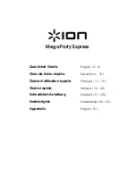 Предварительный просмотр 1 страницы ION Mega Party Express Quick Start Manual