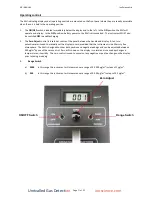 Preview for 11 page of ION Mercury Vapour Indicator User Manual