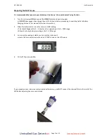 Preview for 16 page of ION Mercury Vapour Indicator User Manual