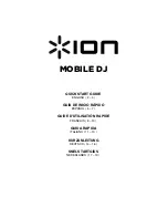 Preview for 1 page of ION MOBILE DJ Quick Start Manual