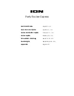 ION Party Rocker Express Quick Start Manual preview