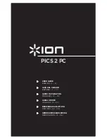 ION PICS 2 PC User Manual preview