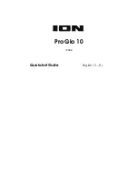 ION Pro Glo 10 Quick Start Manual preview