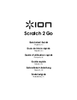 ION Scratch 2 Go Quick Start Manual предпросмотр