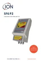 Preview for 1 page of ION SF6 AREACHECK P2 User Manual